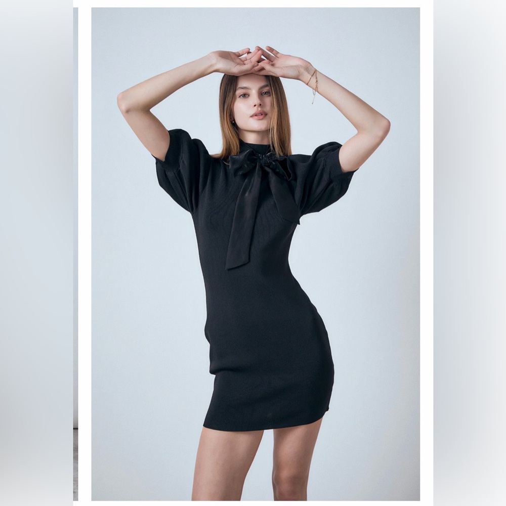 Endless Rose Bow tie Mini Dress Size S